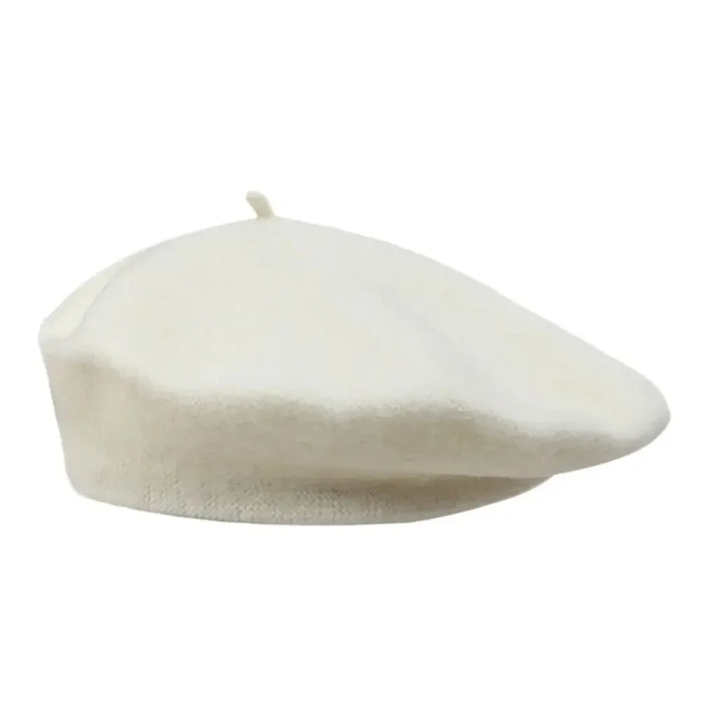 Berets Hat Autumn Winter Warm Wool Berets Hat