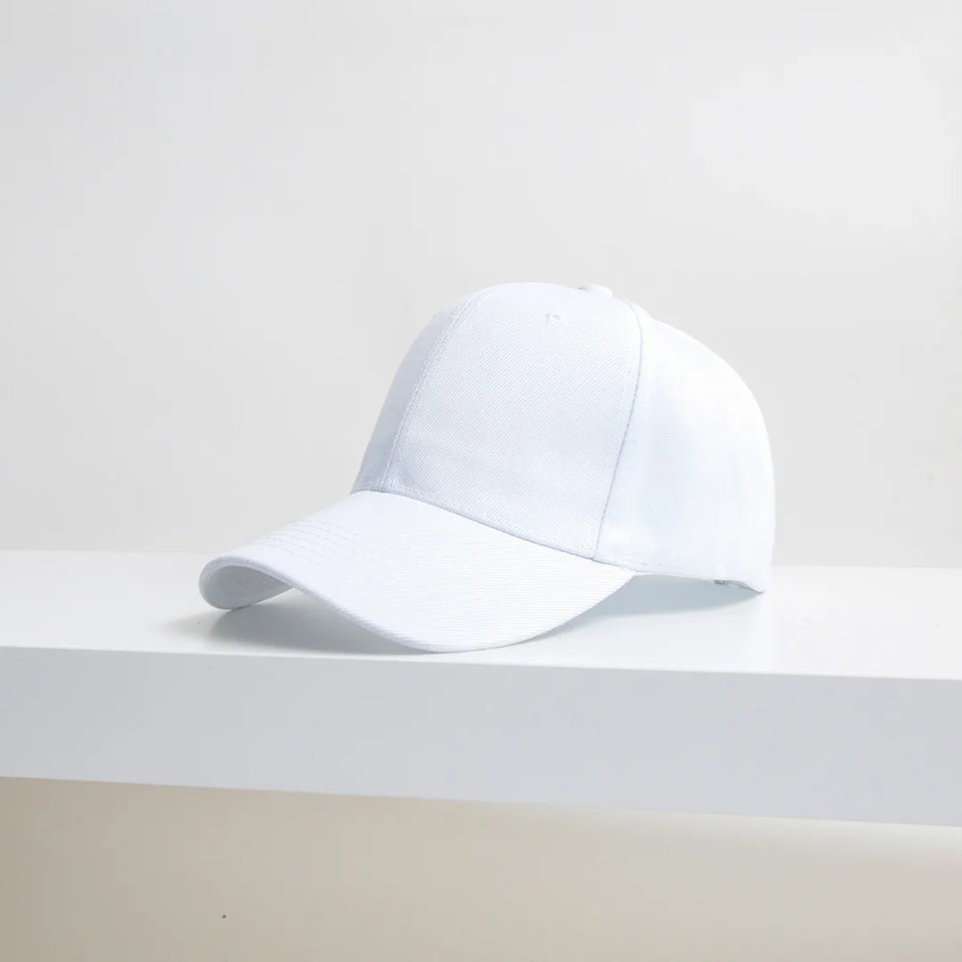 Solid Color Baseball Cap Men's And Women's