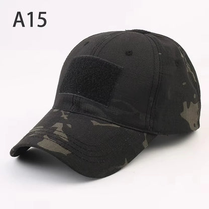 1pc Baseball Caps Camouflage Tactical Outdoor Soldier Combat Paintball Hat Summer
