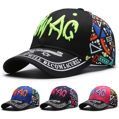 New Casual Fashion Letter Embroidery Printing Baseball Cap