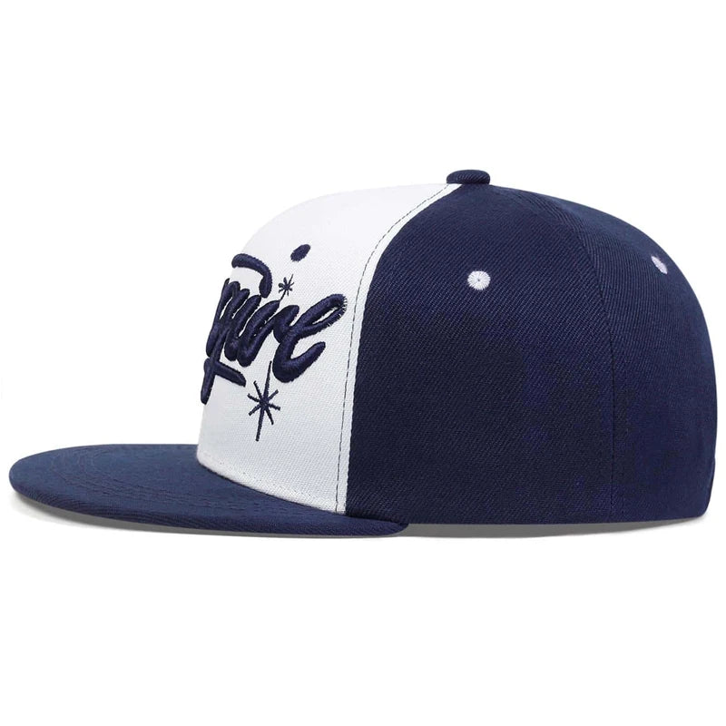 Flat brimmed Hat Graffiti Angel Embroidery Street Hip Hop Hat