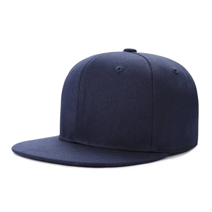 Hip Hop Hats Men Women Snapback Caps Solid Colors Cotton