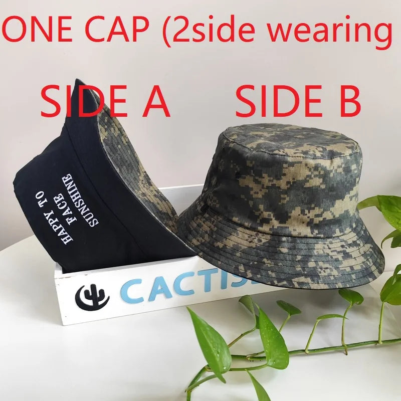 Big Head Men Large Size Sun Bucket Hat Women Fisherman