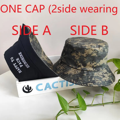 Big Head Men Large Size Sun Bucket Hat Women Fisherman