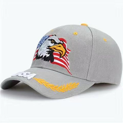 Unisex USA Eagle Embroidery Baseball Caps Spring And Autumn Outdoor