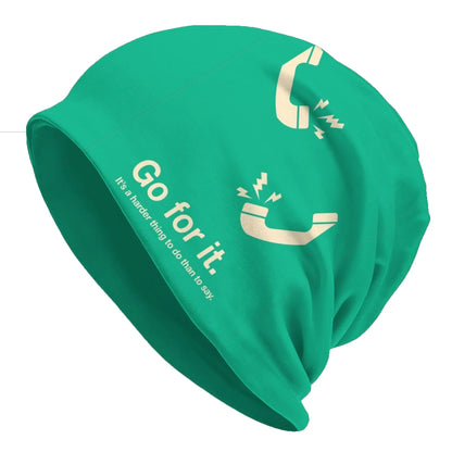 Y2k Gorros Go For It Djo Bonnet Homme Outdoor Thin Hat Skullies Beanies Caps