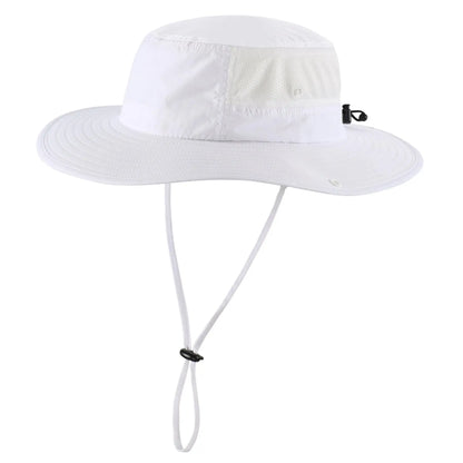 UPF50+ Men Sun Hat Wide Brim Adjustable Women UV Protection Beach Bucket