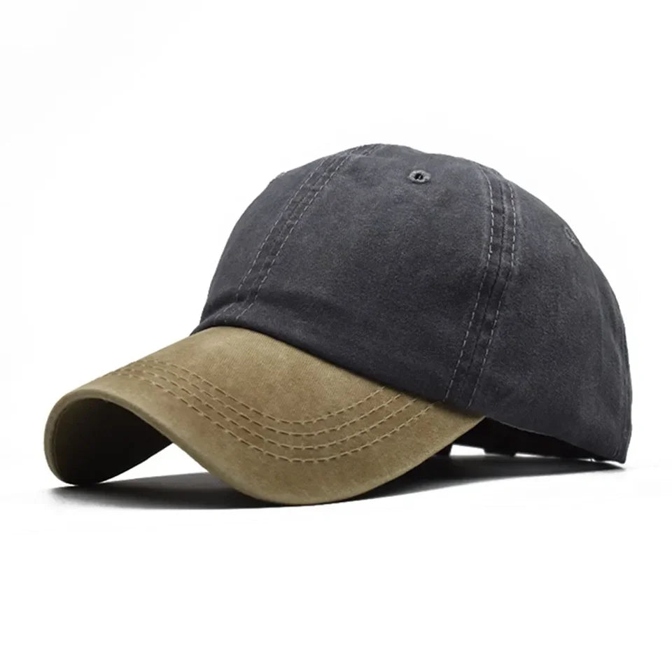 Washed Cotton Baseball Cap Pointed Cap Outdoor