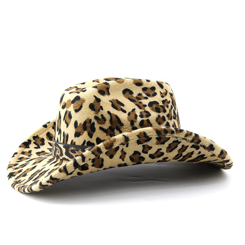 Wishebay Woolen Western Style Wide Brim Cowboy Hat