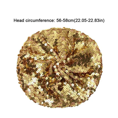 Octagonal Shape Retro Style Fashion Beret Big-Headed Cloud Painter Hat