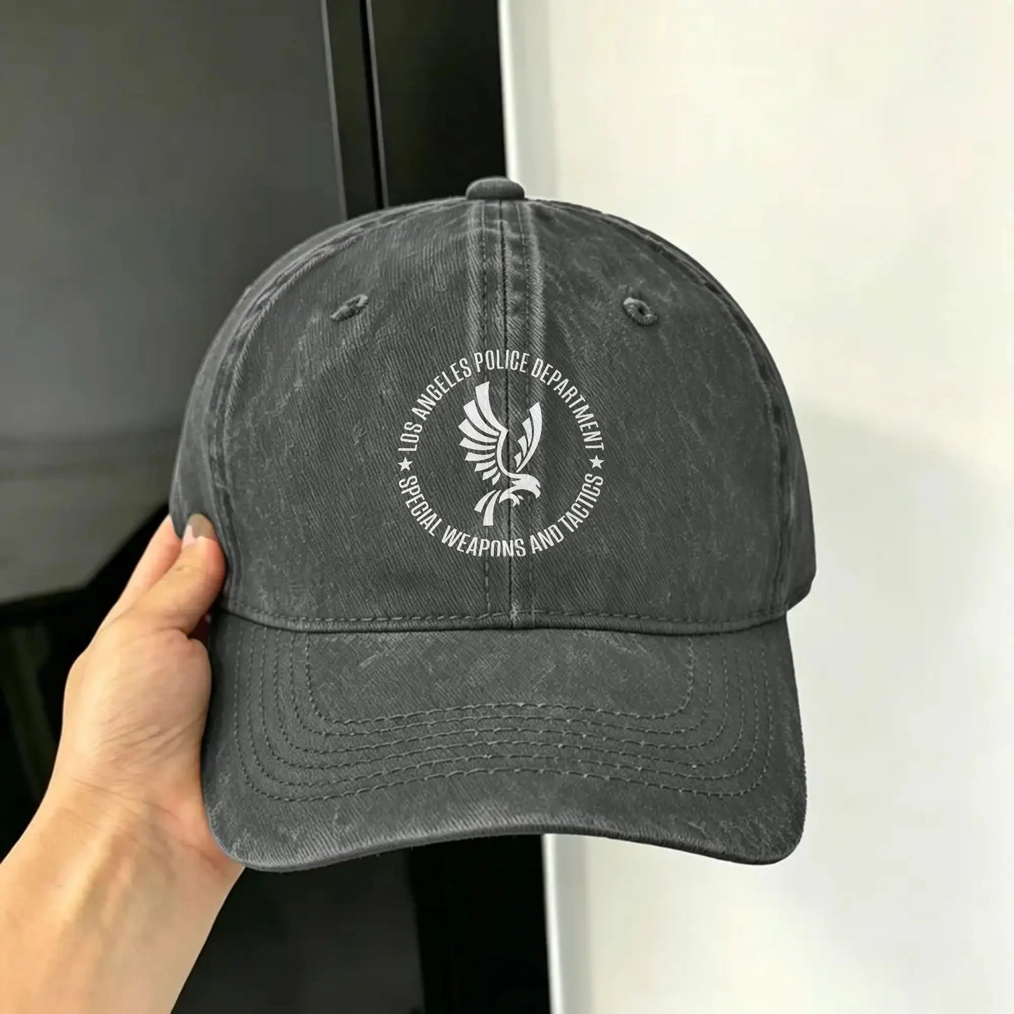 Baseball Cap Los Angeles Police Sưat Lapd Summer