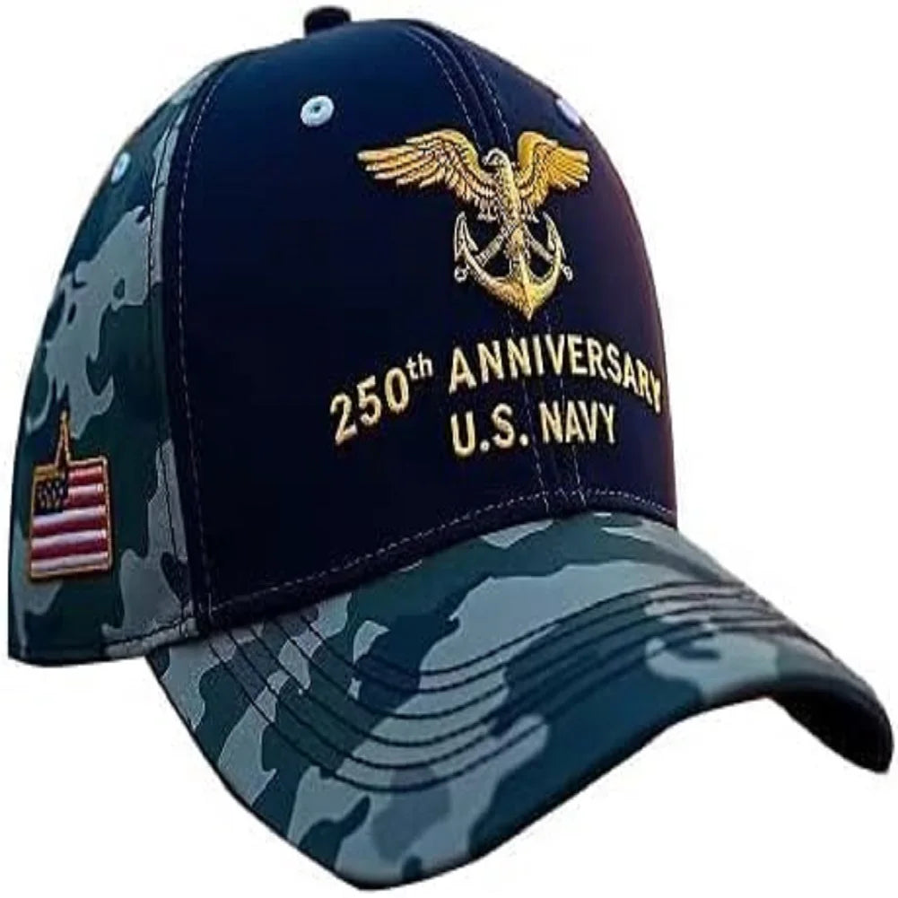 US 250th Anniversary Baseball Caps Retro Washed Cap