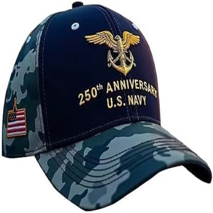 US 250th Anniversary Baseball Caps Retro Washed Cap