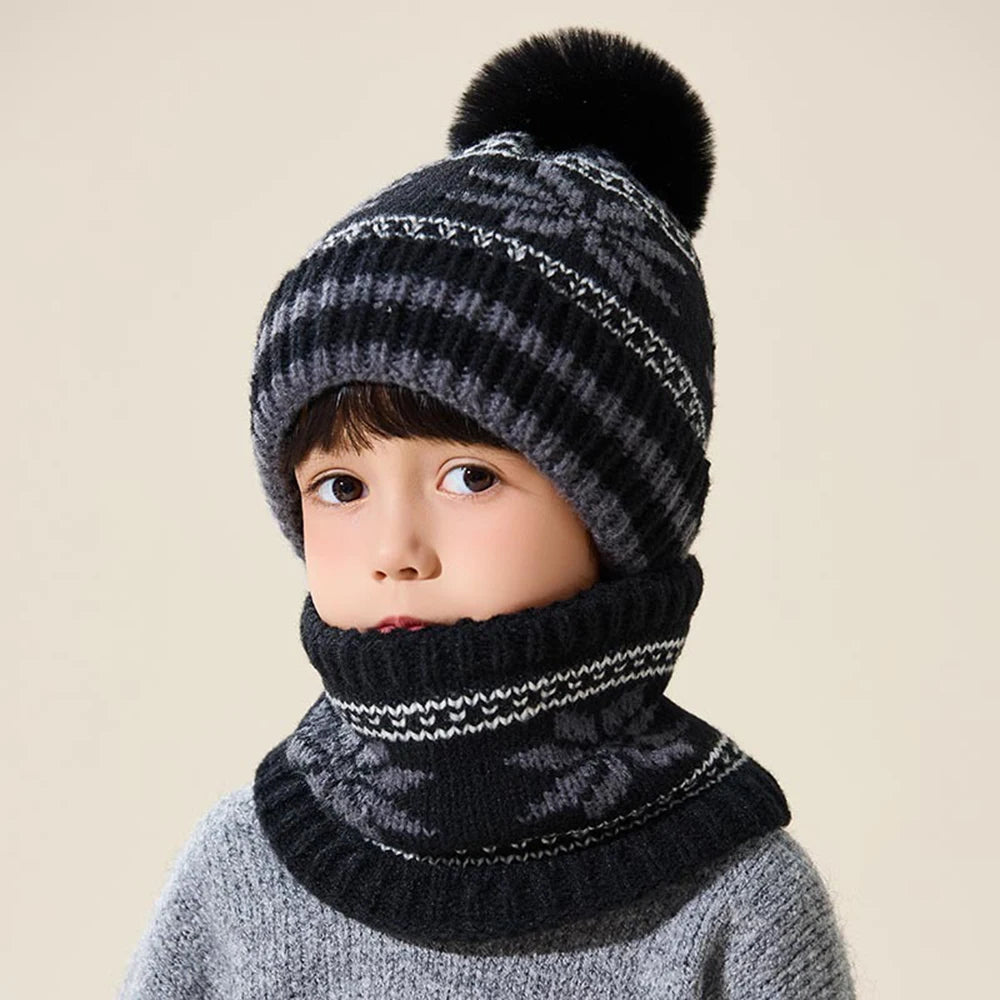 Children's Hats Autumn Winter Knit Hats