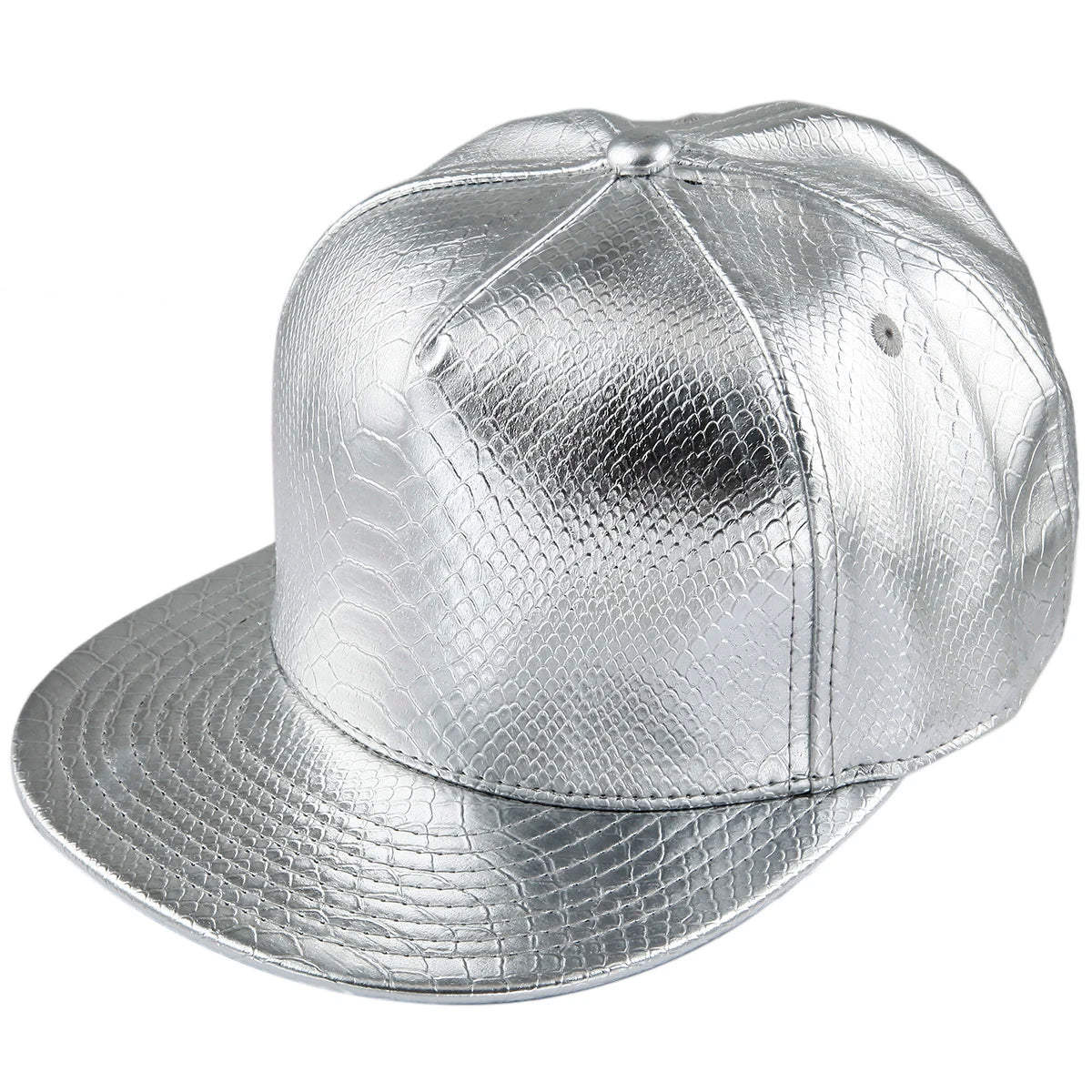 Hip Hop Caps Men Women PU Leather Adjustable