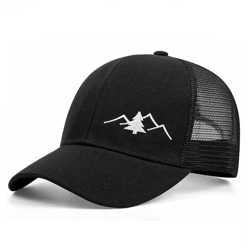 Creative Hip Hop Hat Christmas Tree Embroidery Skateboard Hat Baseball Cap