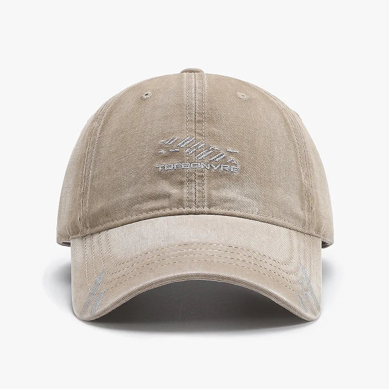Spring Summer Cotton Washed Baseball Cap
