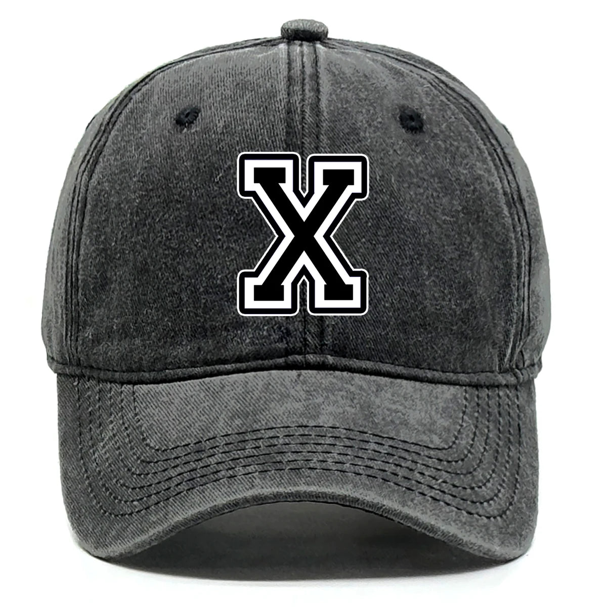Popular Letters Print Baseball Caps Black Hat Gift Golf Dad Hat