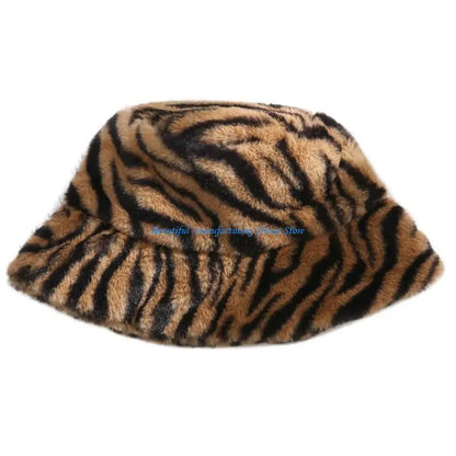 Fisherman Hat With Grain Plush Made Bucket Caps