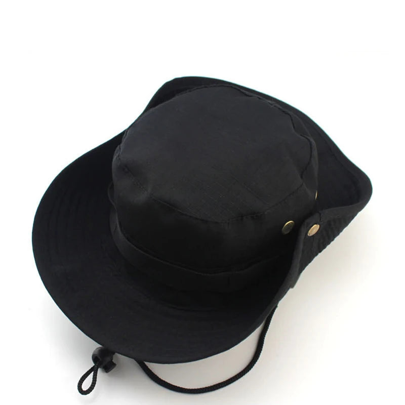 Summer Sun Hats For Men Outdoor Casual Panama Bucket Hat