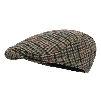 Men's Flat Cap Wool Tweed Driving Irish Gatsby Cabbie Golf Vintage Newsboy Hat