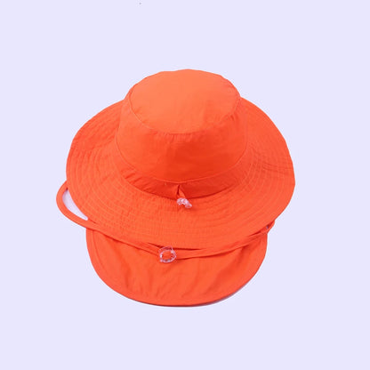 2-4 Years Summer Baby Hat Kids Cotton UV Protection Sun Cap Children