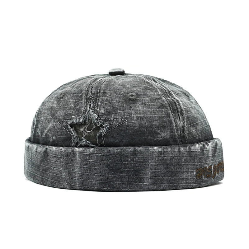 Bocca Washed Docker Cap Without Visor