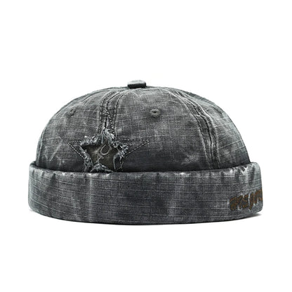 Bocca Washed Docker Cap Without Visor