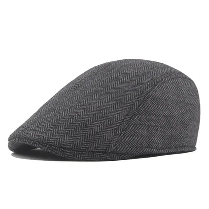Fashion Men Retro Beret British Hats