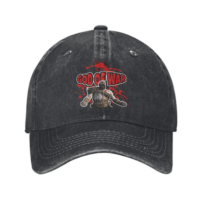 Casual Cartoon Kratos God Of War Baseball Cap