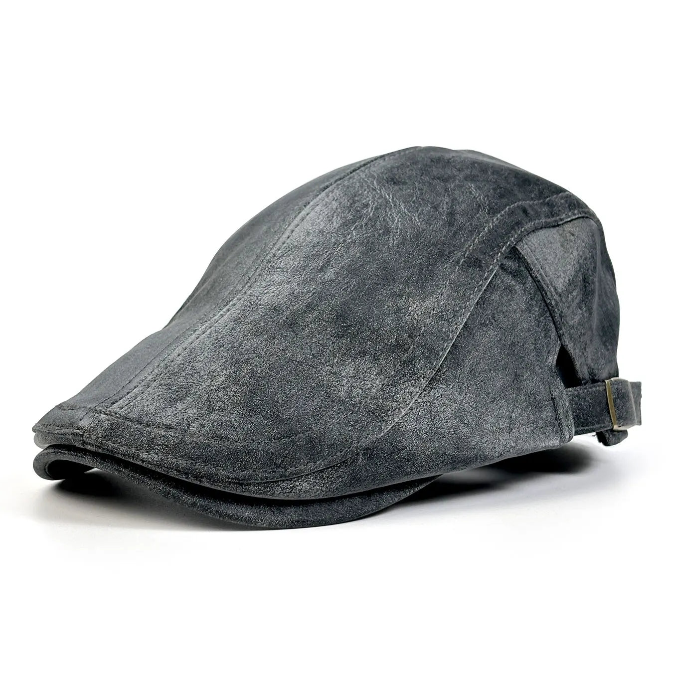 British Retro Beret, Newsboy Cap, Matte Texture Forward Cap, Casual Style Peaked Cap