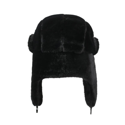 Five-Point Star Lei Feng Style Winter Outdoor Ski Hat, Unisex, Fleece-Lined For Warmth