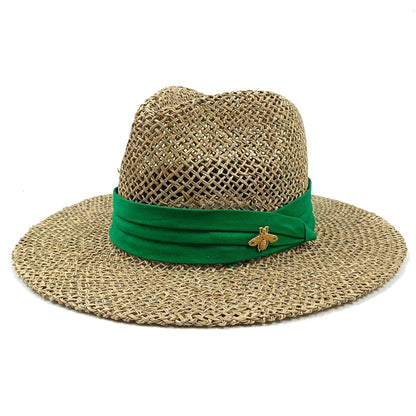 Sun Protection Straw Hat French Elegant Outdoor Beach Travel