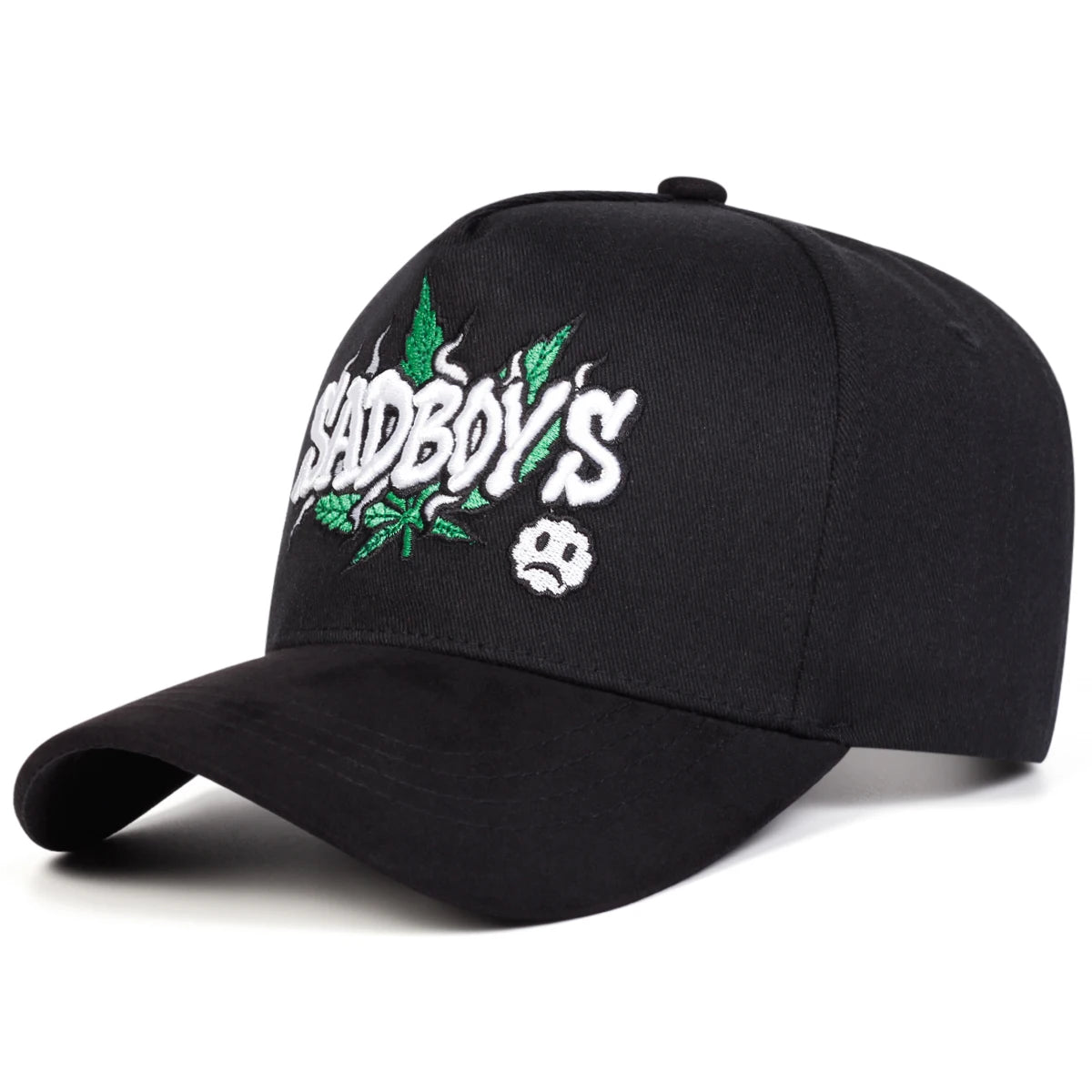 Unisex Sadboys Letter Embroidery Baseball Caps Spring Autumn