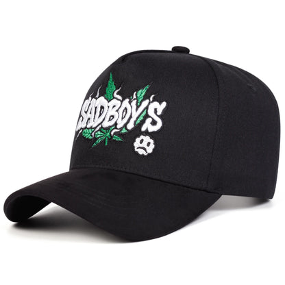 Unisex Sadboys Letter Embroidery Baseball Caps Spring Autumn