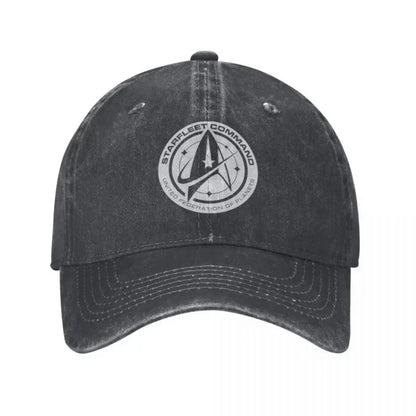 Y2K Stars Treks Baseball Caps Retro Distressed Washed Baseball Hat Men Women