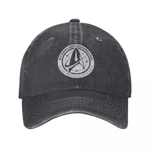 Y2K Stars Treks Baseball Caps Retro Distressed Washed Baseball Hat Men Women