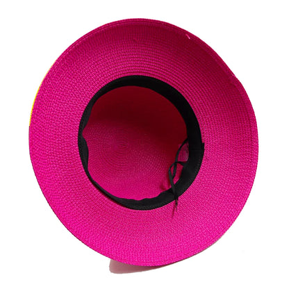 Sun Protection Straw Hat French Elegant Outdoor Beach Travel