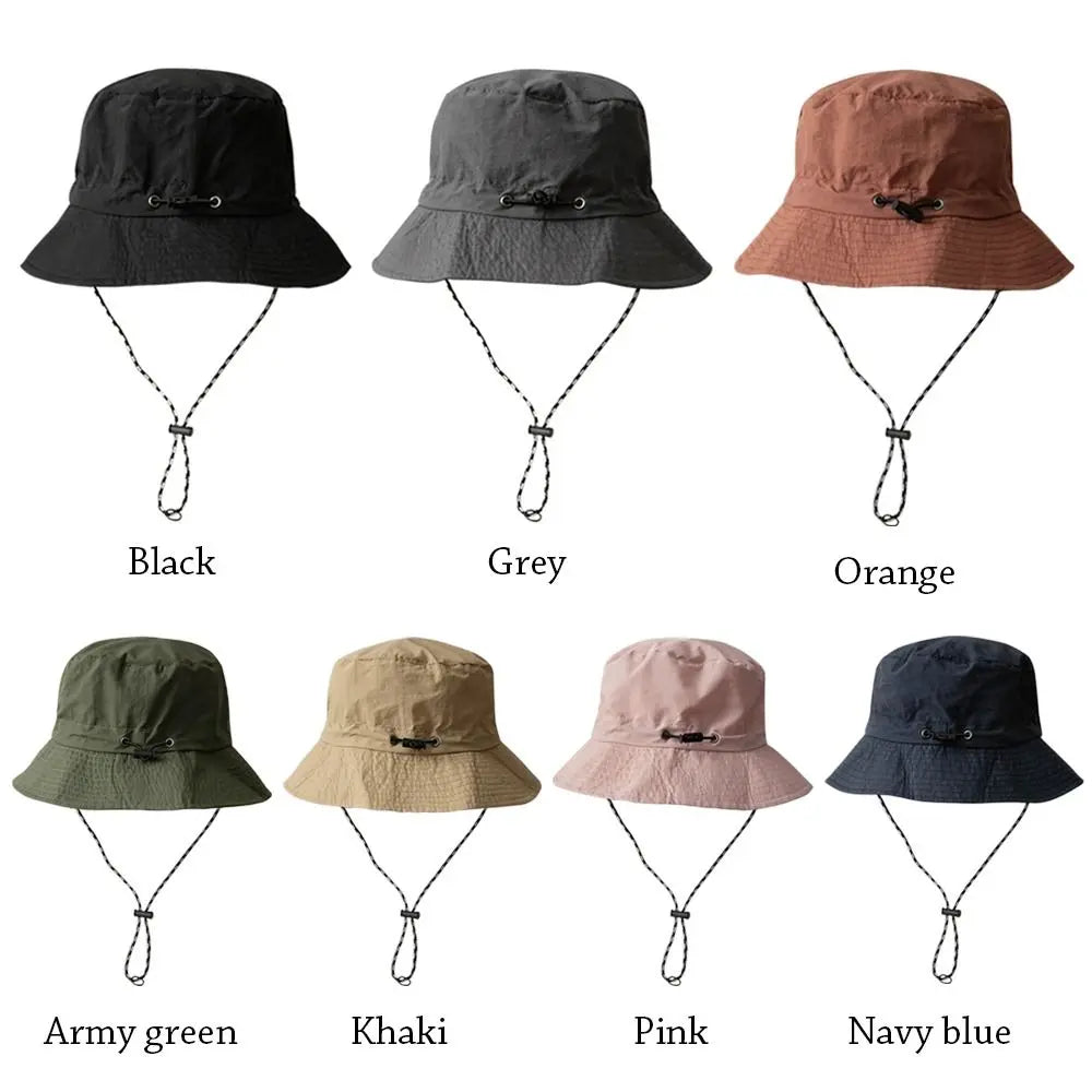 Summer Waterproof Bucket Hat Storage Bag Quick-drying Sun Hat