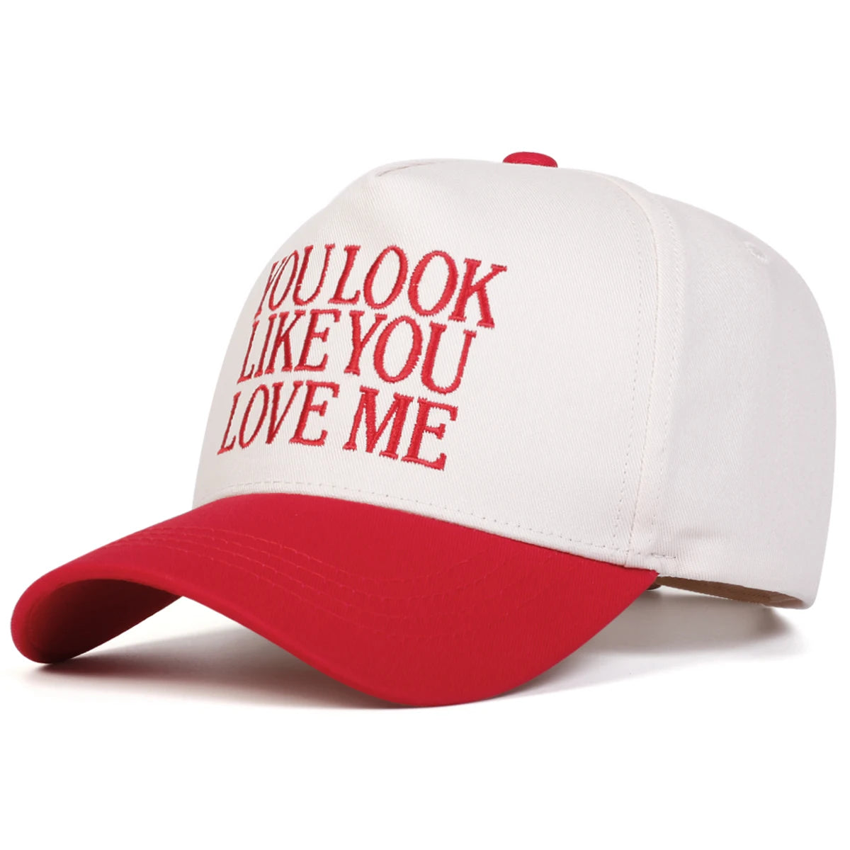 Unisex YOULOOK LIKE YOU Letter Embroidery Baseball Caps Adjustable Casual Hats Sports Cap