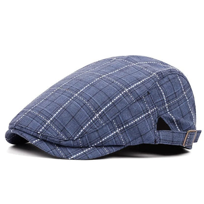 Thin Breathable Cap Men's British Retro Beret
