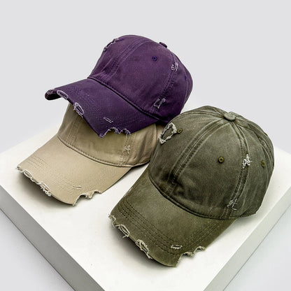New Unisex Notch Solid Personal Baseball Hats