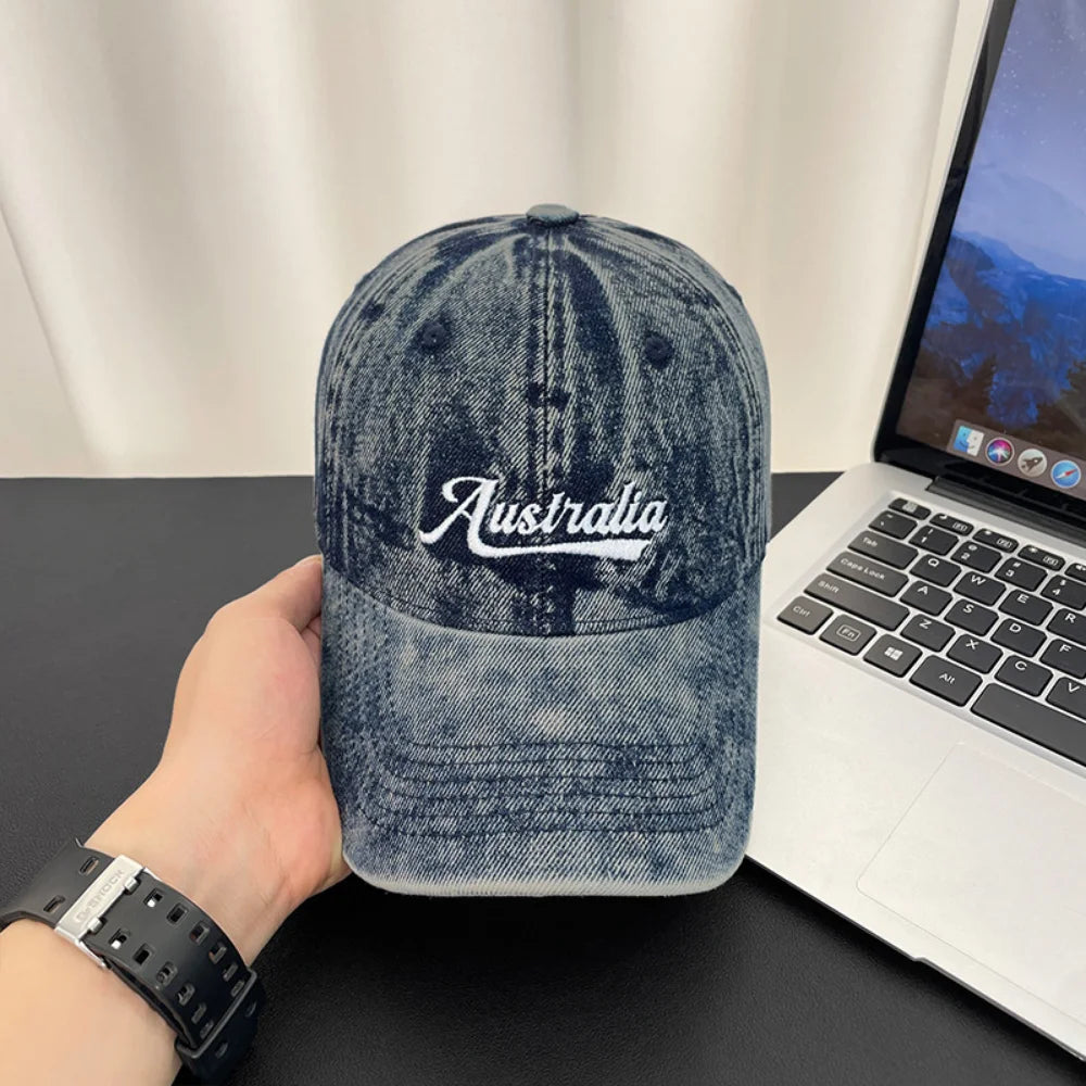 Denim Baseball Cap, Suitable For Both Men And Women