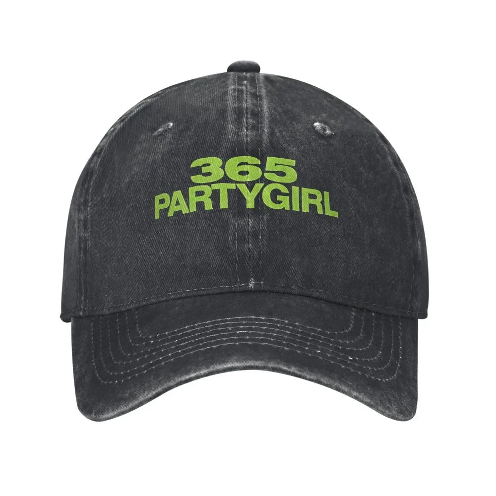 Baseball Cap 365 Party Girl Summer Vintage