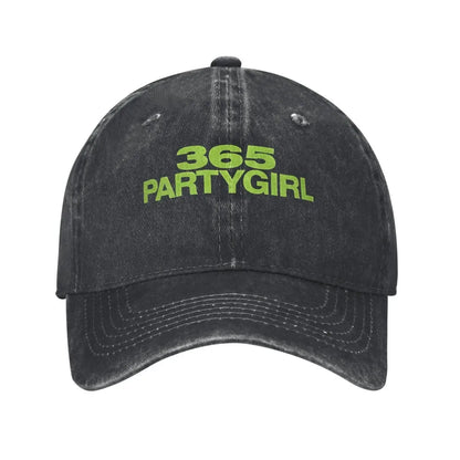 Baseball Cap 365 Party Girl Summer Vintage