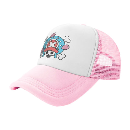 Unisex Flag Chopper Ones Pieces Trucker Hat