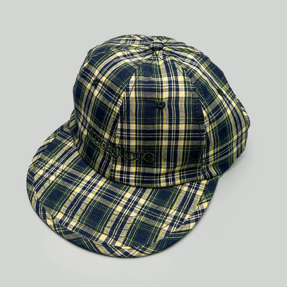 Quick-Dry Plaid Embroidered Letters Baseball Hats New Men Women
