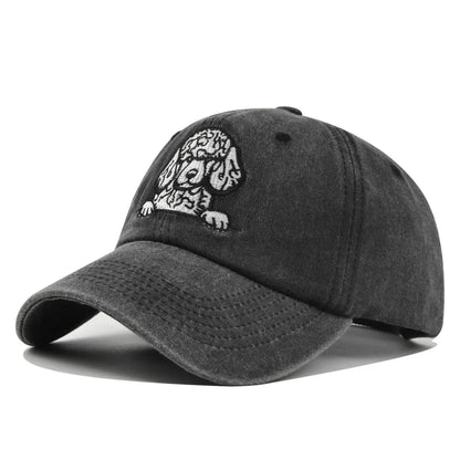 2026 Spring Summer Men Women Baseball Cap Dog Animals Embroidery Snapback Hats
