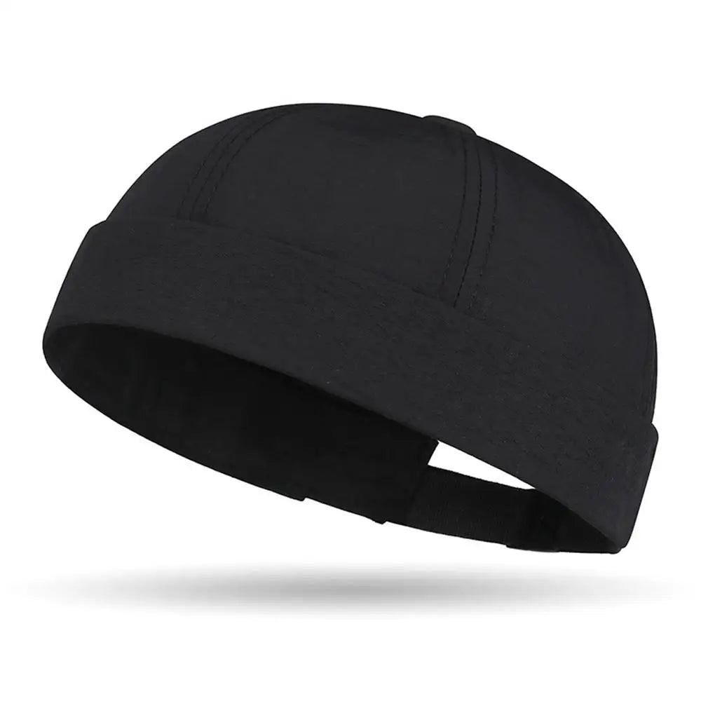 New Corduroy Brimless Cap For Men Women Adjustable