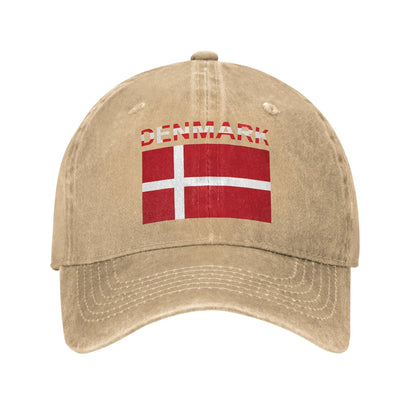 Baseball Cap Denmark Flag Summer